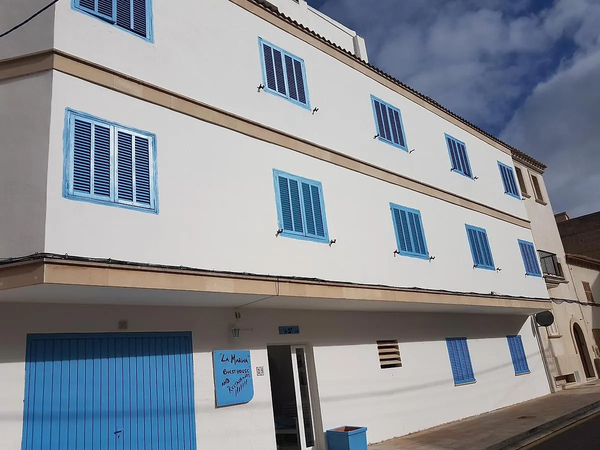 Maison d'hôtes Hôtel Casa De Huespedes La Marina à Cala Figuera  Espagne